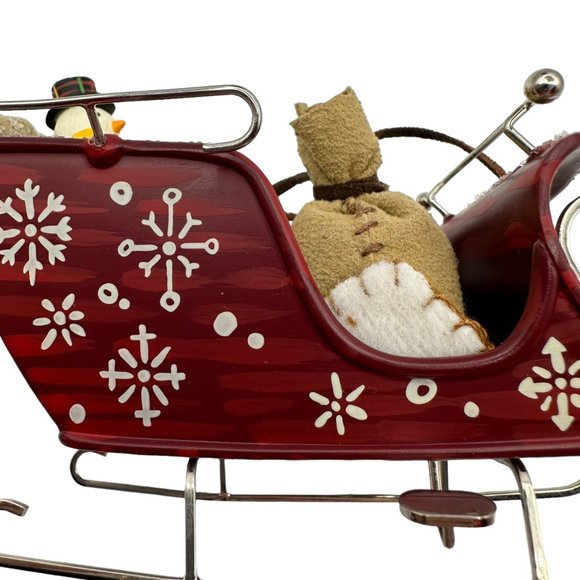 Hallmark Keepsake Ornament Santa's Magic Sleigh 2003 Waiting For Santa Collectio - Picture 9 of 13
